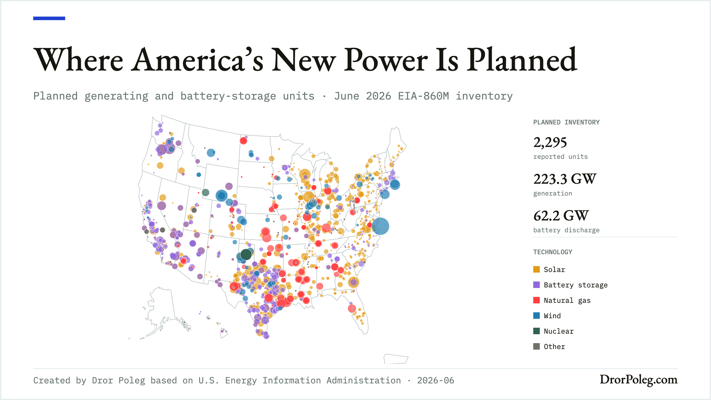 Where America’s New Power Is Planned